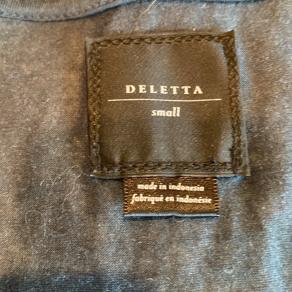 Tencel/wool drape front cardigan with seaming detail - Picture 7 of 9